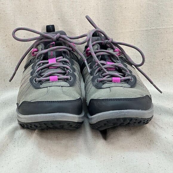 Rockport Hydro-Shield Waterproof Gray Purple Hiking Walking Shoes Women’s 6 EU36 - Picture 5 of 12